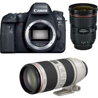 Canon EOS 6D Mark II + EF 24-70 f/2.8L II USM + EF 70-200 f/2.8 L IS USM II