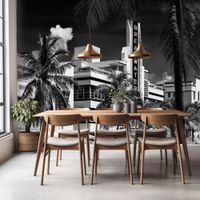 papel pintado art deco de miami  364x270cm