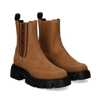 Love Moschino Botines Con Tacón Mujer - Marrón Talla 38