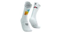 compressport pro racing v4 0 calcetines ironman 2025 blanco amanecer