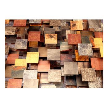 Papel Pintado 3d - Copper Roof (350x245 Cm)