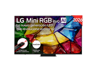 tv rgb mini led 75 - lg 75mrgb87b6b uhd 4k procesador inteligente r8 ai processor 4k gen3 smart tv dvb-t2 h265 negro