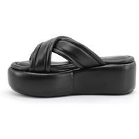 paola ferri sandalias ciabatta nero d8119 para mujer
