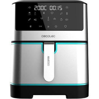 Cecotec Freidora de aire Cecofry Supreme 8000 8 L 1800 W 10 menús Tecnología Perfeft Cook 30ºC - 200ºC Control táctil.