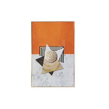 Cuadro Aluminio Mdf 80x3x120 Abstracto Porcelanico