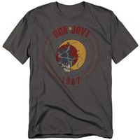 bon jovi camiseta 1987 para mujer