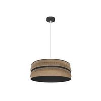 colgante natalia 1xe27 negrosaco-negro regx50x50 cm
