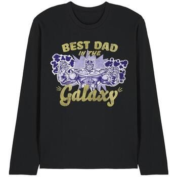 Marvel Camiseta manga larga Best Dad In The Galaxy para hombre