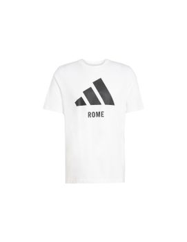Camiseta adidas Rome Hombre Blanco