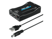 adaptador cable - isy ihd-9026 scart hdmi 14 resolucion maxima 1080p negro