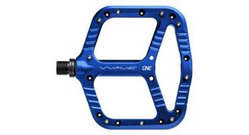 Pedales planos oneup wave azul oscuro