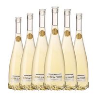 gerard bertrand vino blanco cote des roses vin joven 75 cl 13 vol pack de 6 unidades