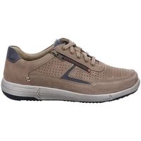 josef seibel zapatillas blucher enrico-32 nubuck sand para hombre