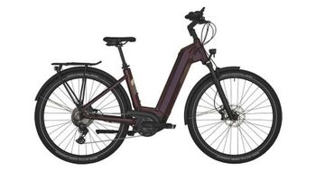 Bergamont e horizon suv 6 wave bicicleta hibrida shimano deore 10s 625wh 700mm roja