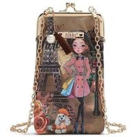 nikky by nicole lee cartera estuche para telefono y gafas de sol emily goes paris para mujer