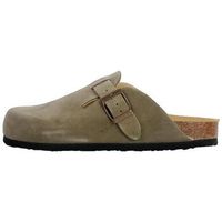 plakton sandalias mules blogg cuir kaki para mujer