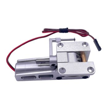 JP HOBBY ER005 Cuerpo de aluminio de 5 mm tren de aterrizaje retráctil eléctrico para avión RC de 6 kg