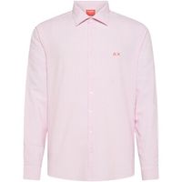 sun68 camisa manga larga s36123-pe26-0401 para hombre