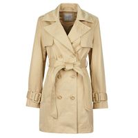 guess gabardina juliane trench double collar para mujer