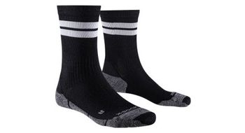 X socks core natural graphics crew negro gris oscuro