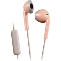 jvc ha-f19m auriculares con microfono jack 35mm rosas