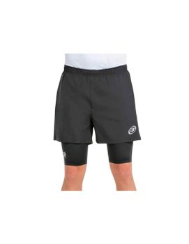 Pantalón de Padel Bullpadel Meta Hombre Negro