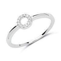 anillo de plata 925 rodiado diseno circulo circonita