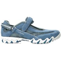 allrounder by mephisto zapatillas zapatilla deportiva niro nubuck azul para mujer