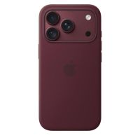 funda para movil apple silicona con magsafe burdeos para iphone 18 pro