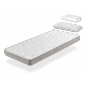 Pack Colchón De Espuma 80x160 Cm Shira Sonho Con Sábana Protectora Y Almohada