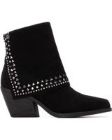 de xti botines tejanos xti 144464 s s con tachuelas decorativas negro
