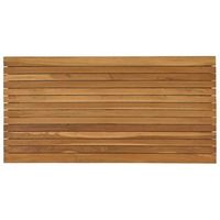 encimera 110 x 55 x 35 cm rectangular madera de teca maciza vidaxl