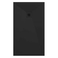 plato de ducha pizarra onda negro  70x130 cm rejilla color