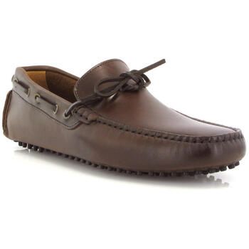 Atlanta Mocassin Mocasines City Drivers en piel pull up para hombre