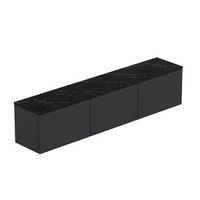 soporte de tv de madera neon - 160 x 32 x 35 cm - antracita