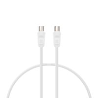 pccom essential coaxial cable 3c-2v 95 mm macho  95 mm hembra 05 m blanco
