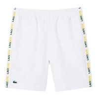 short lacoste sportsuit blanco verde