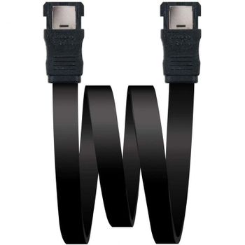 Nanocable Cable SATA Macho/Macho 1m Negro
