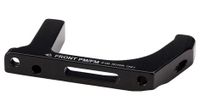 adaptador de freno delantero elvedes fm   pm 160mm negro