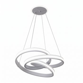 Colgante free blanco 161w 3000-4000-6000k 13416lm c/luz ambiente remoto y reg.intensidad regx55x55cm