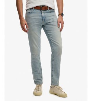 Superdry para hombre. M7010888A Jeans Vintage Slim azul (31/32), Casual, Algodón, Denim