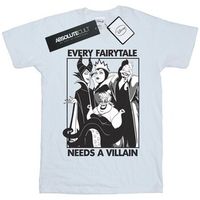 disney camiseta every fairy tale needs a villain para hombre