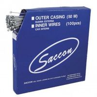 saccon 100 cables freno acero inox tope martillo 15-2300 mm mtb
