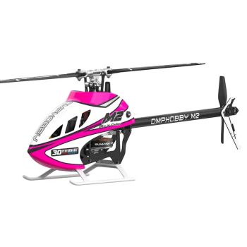 Helicóptero RC OMPHOBBY M2 V3 Sport 2.4G 6CH 3D acrobático de motor sin escobillas dual con transmisión directa BNF con