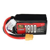 bateria lipo zop power 3s 111v 1800mah 120c 1998wh con enchufe xt60 para drone rc y carreras de fpv