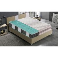 colchon 150x200 de muelles ensacados con espuma viscoelastico - 9 zonas diferenciadas - viscogel