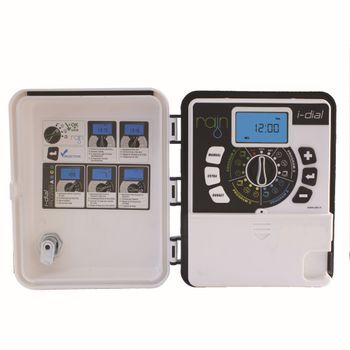 Programador De Riego A Pilas Rain I-dial 8 Zonas Exterior | Oferta Exclusiva