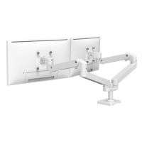 soporte para monitor ergotron lx pro series 45-686-290 blanco doble ajuste