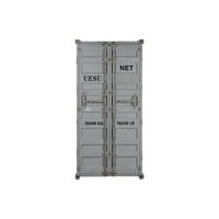 botellero metal mdf 765x41x1575 container gris