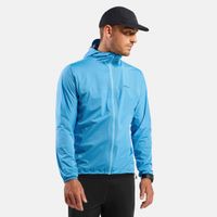 odlo x-alp waterproof  chaqueta para correr hombres - azul claro